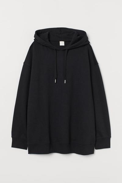 

Худи оверсайз H&M XL (175/116А) Черный