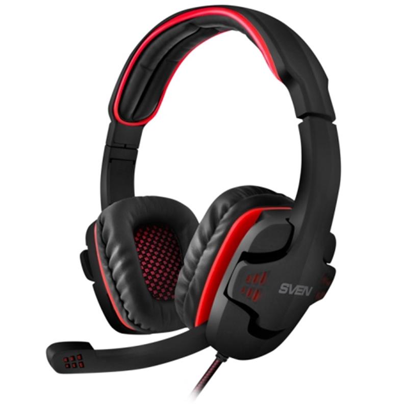 

Игровые наушники Sven AP-G855MV Black/Red