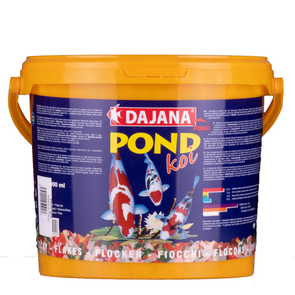 

Корм Dajana Pond Koi для прудовых рыб в хлопьях10 л