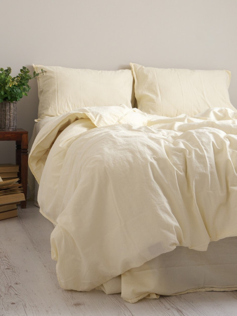 

Комплект постільної білизни 160x220x2 LIMASSO AKDENIZ KREM STANDART 800324 Сімейний