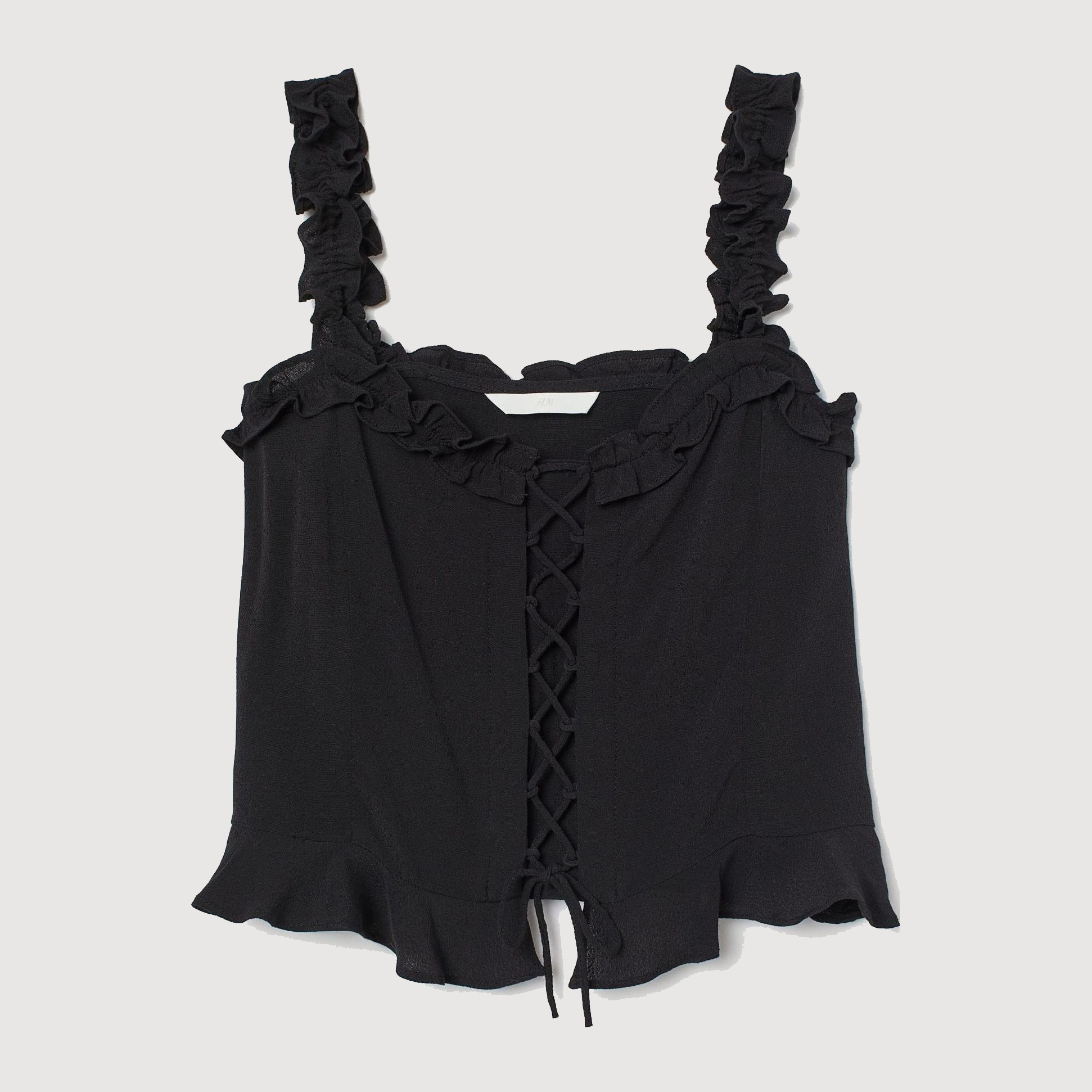 

Топ H&M 504-8502511  Черный, Топ H&M 504-8502511 S Черный