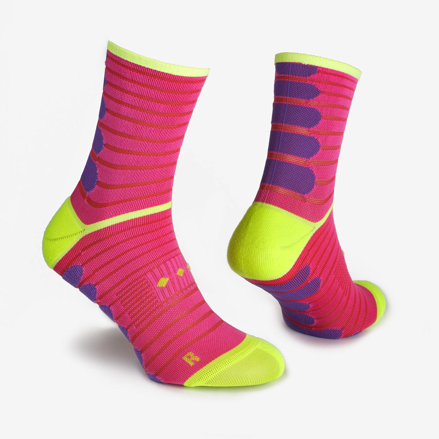 

Жіночі шкарпетки Dodo Socks Пара Run Light — Fire Pink 39-41