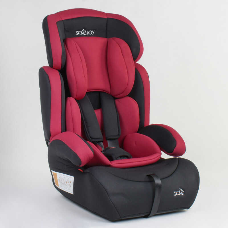 

Детское автокресло JOY 94926 универсальное, группа 1/2/3 (9-36 кг) Black/Red (86407)