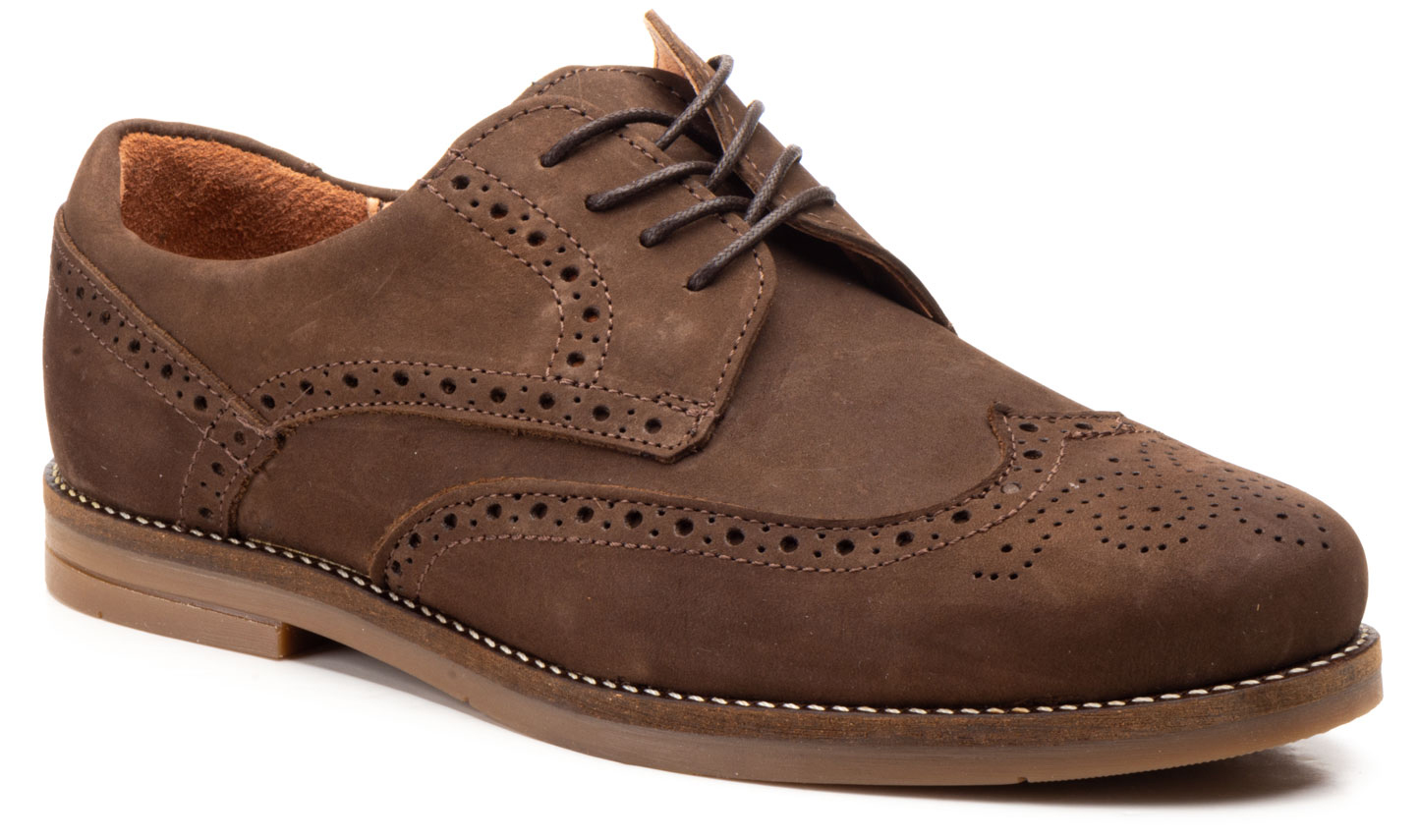 

Туфли броги Keelan 44 marron коричневые