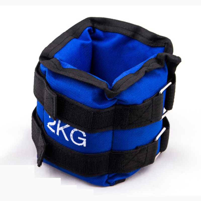 

Утяжелители FitGo 2х1 кг синий, код: 87217-2