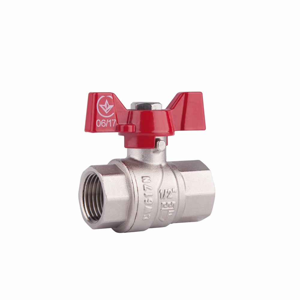 

Кран шаровой SD Forte 1/2" ВР для воды (бабочка) SF602W15