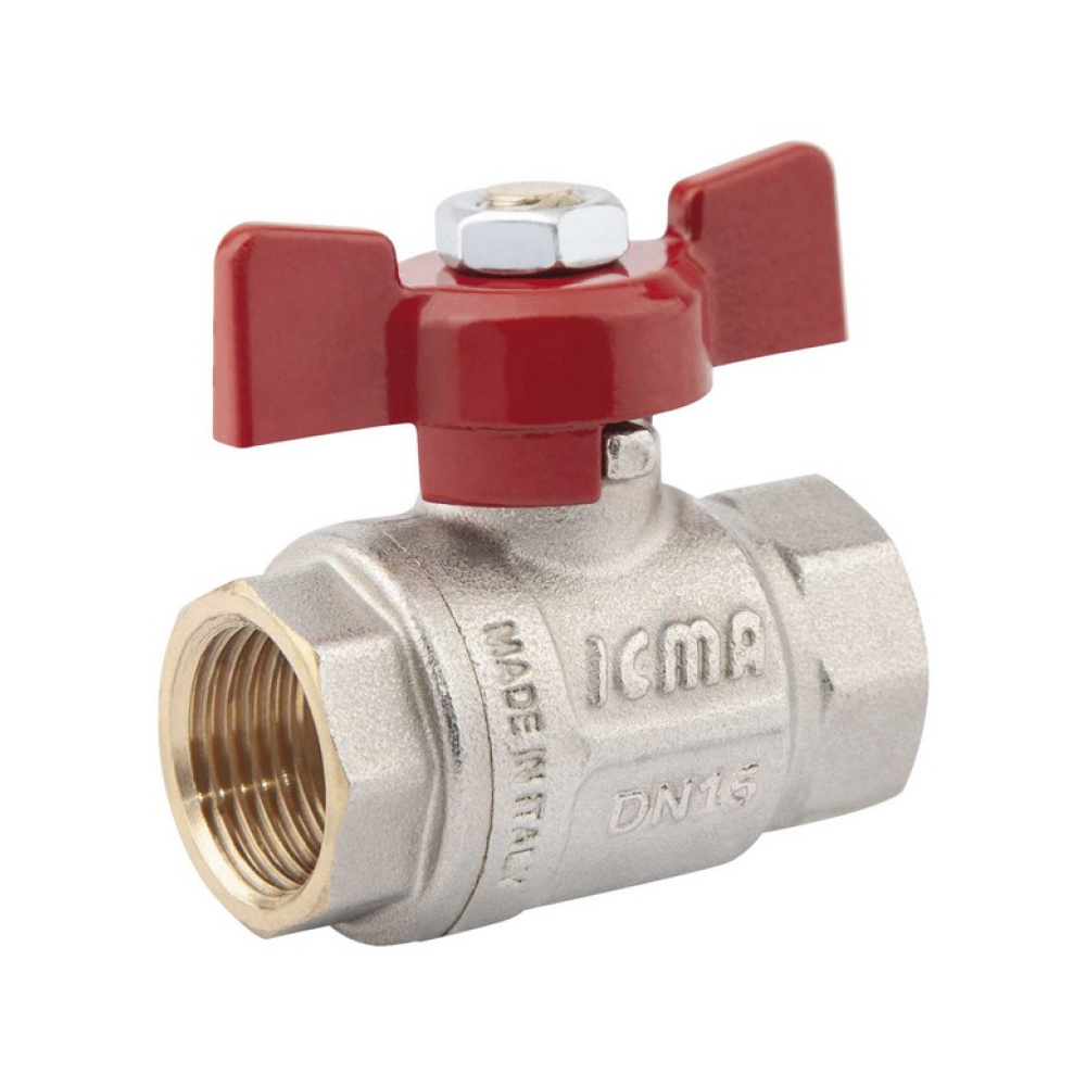 

Кран шаровой Icma 1/2" прямой №349