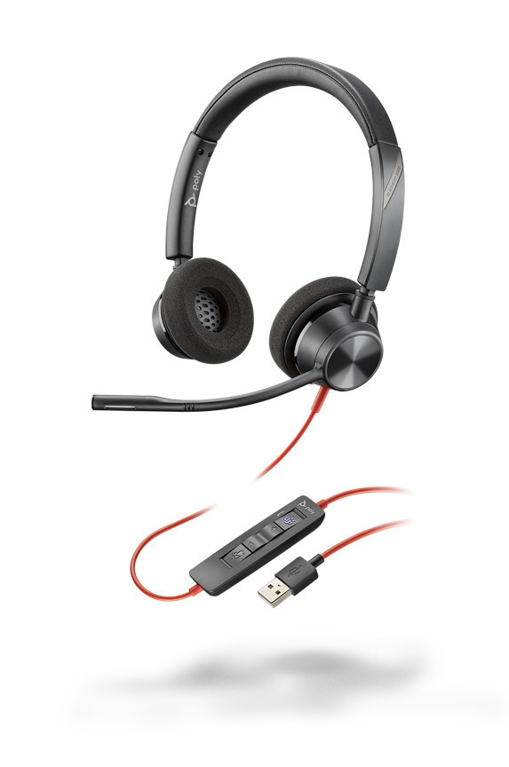

Проводная гарнитура Plantronics BlackWire 3320-M USB-A для ПК с шумоподавлением (стерео, USB-A, MS Teams)
