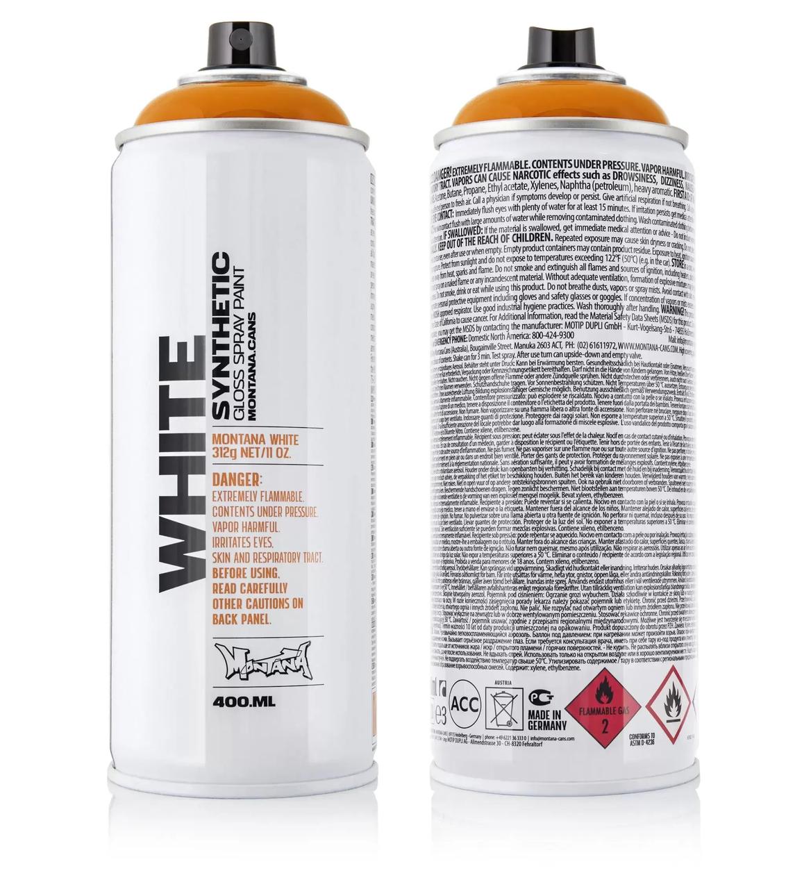 

Краска Montana WHT2070 Кампари апельсин 400 мл (Campari Orange) (280108)