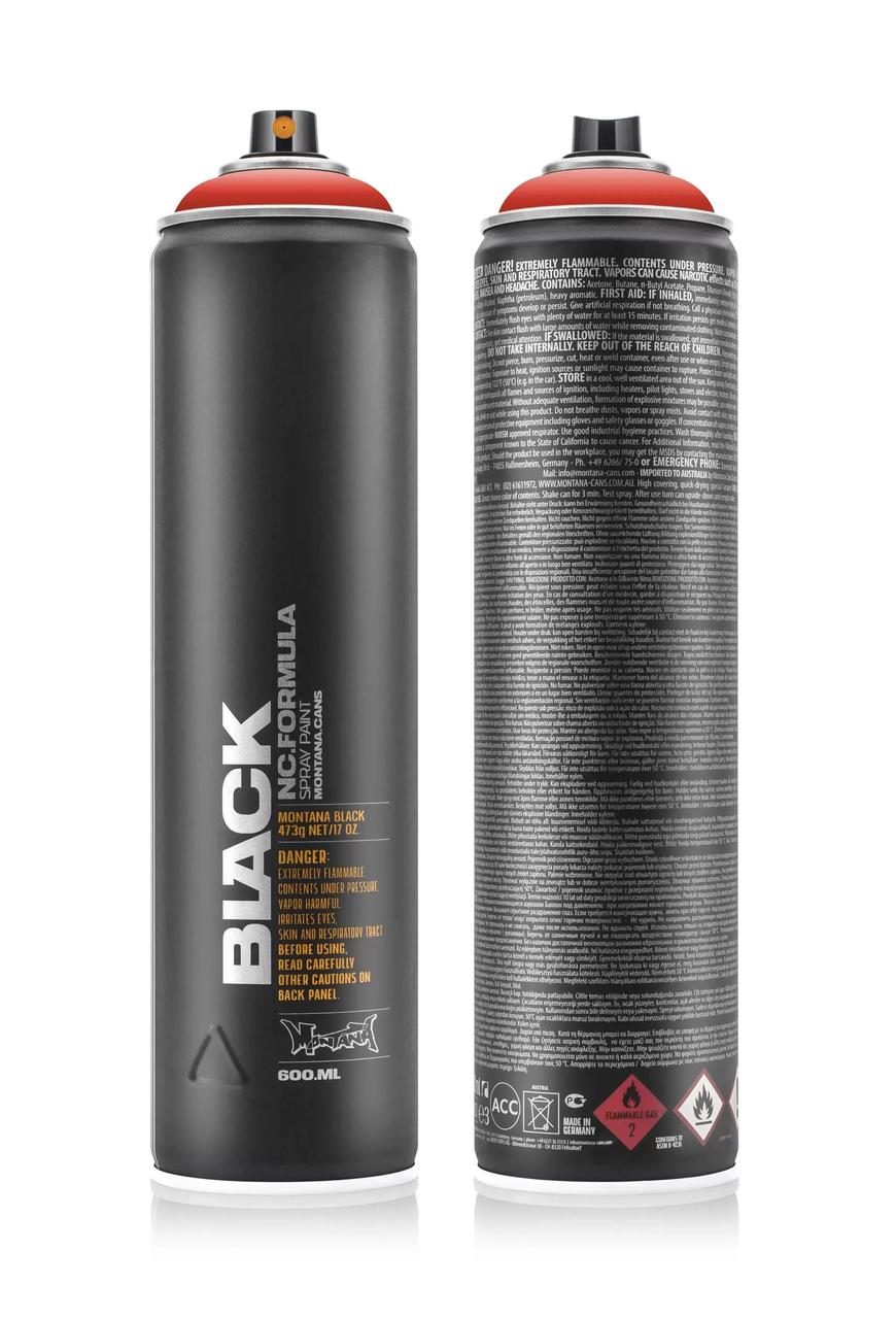 

Краска Montana BLK P3000 Мощный красный (Power Red) 600мл (282683)