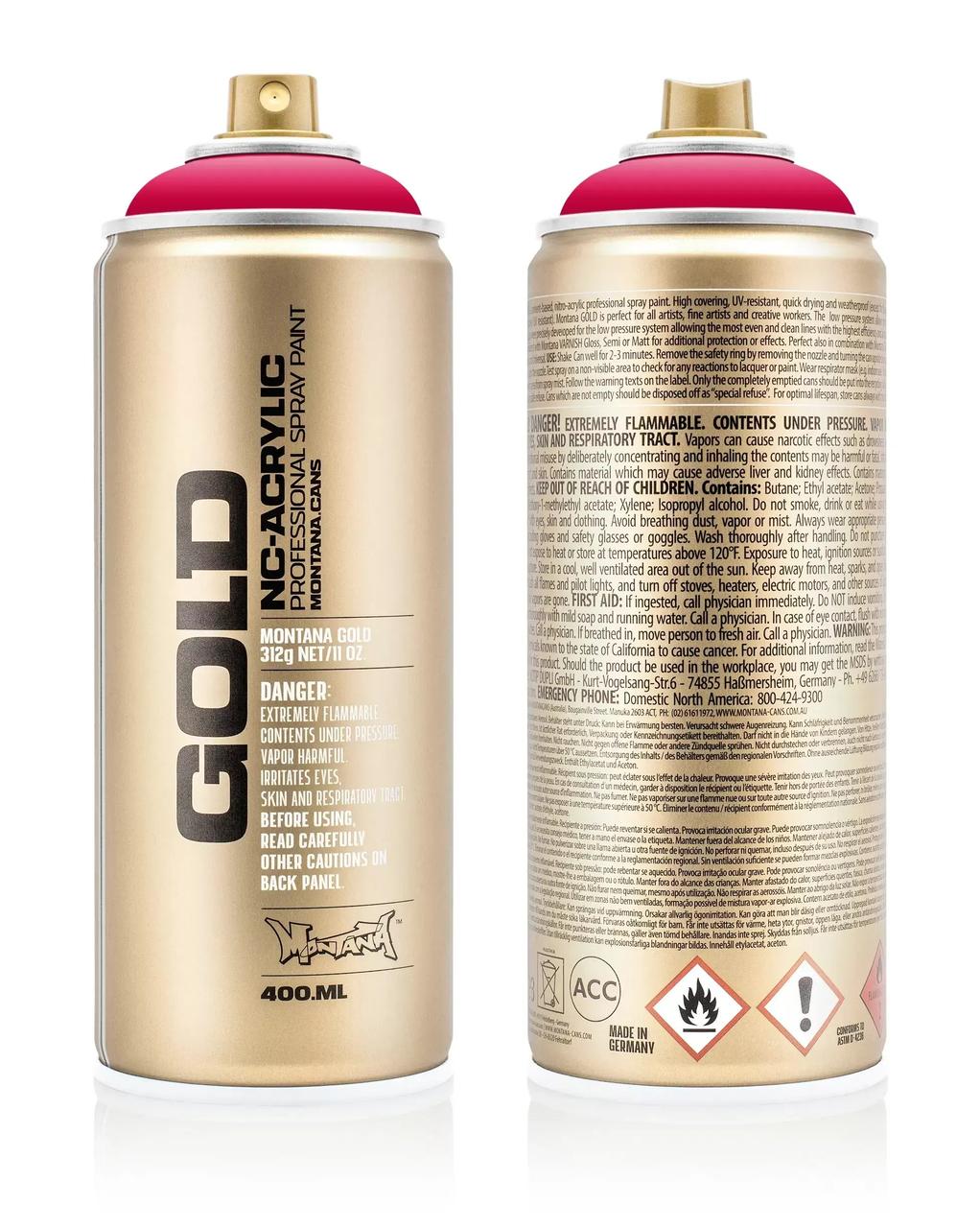 

Краска Montana Gold 3030 Малина 400 мл (Raspberry) (284342)