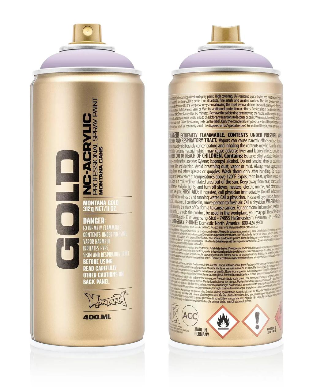 

Краска Montana Gold 4100 Белая сирень 400 мл (White Lilac) (284502)