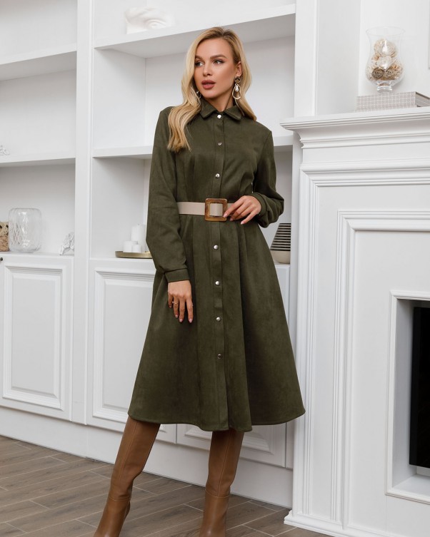 

Платье ISSA PLUS SA-85 L хаки