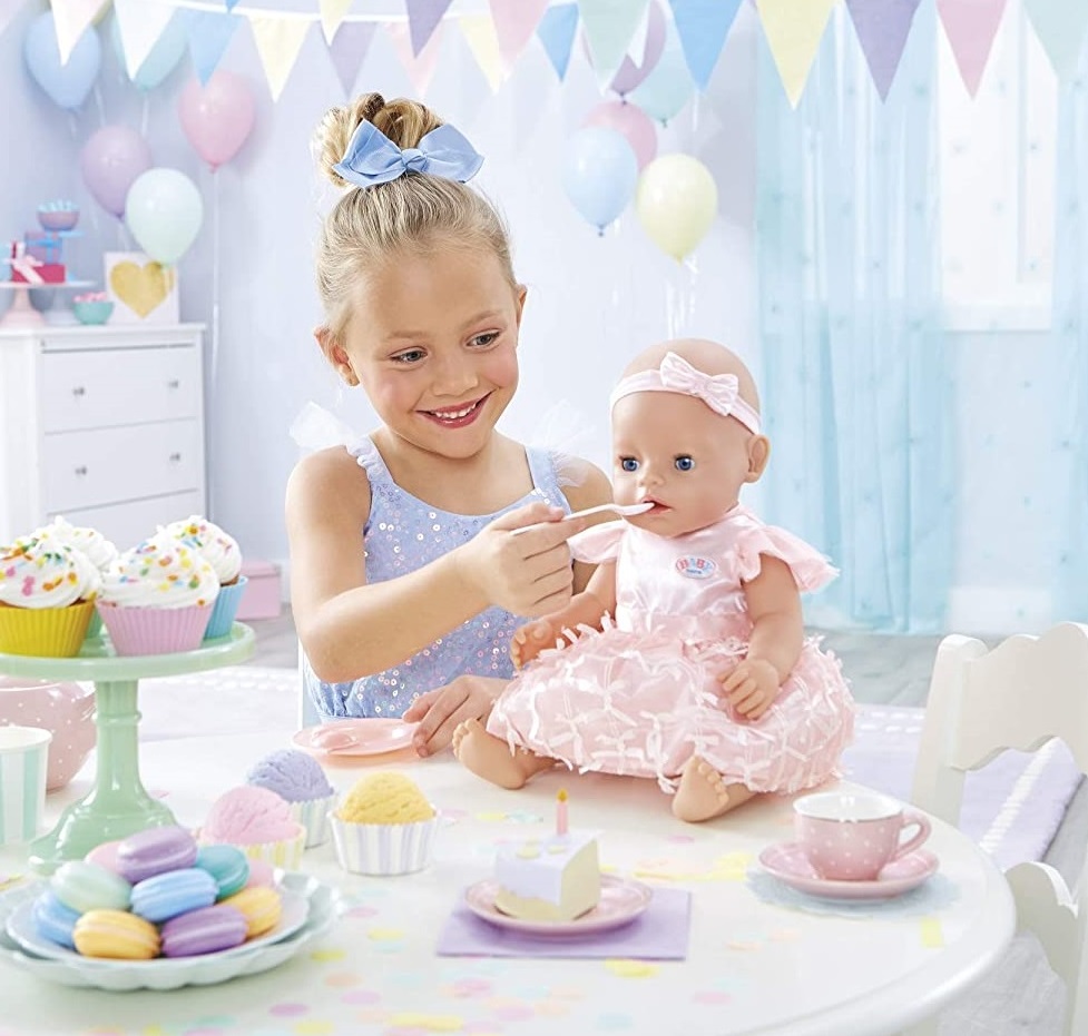 

Интерактивная кукла Zapf Беби Борн День Рождение с тортом