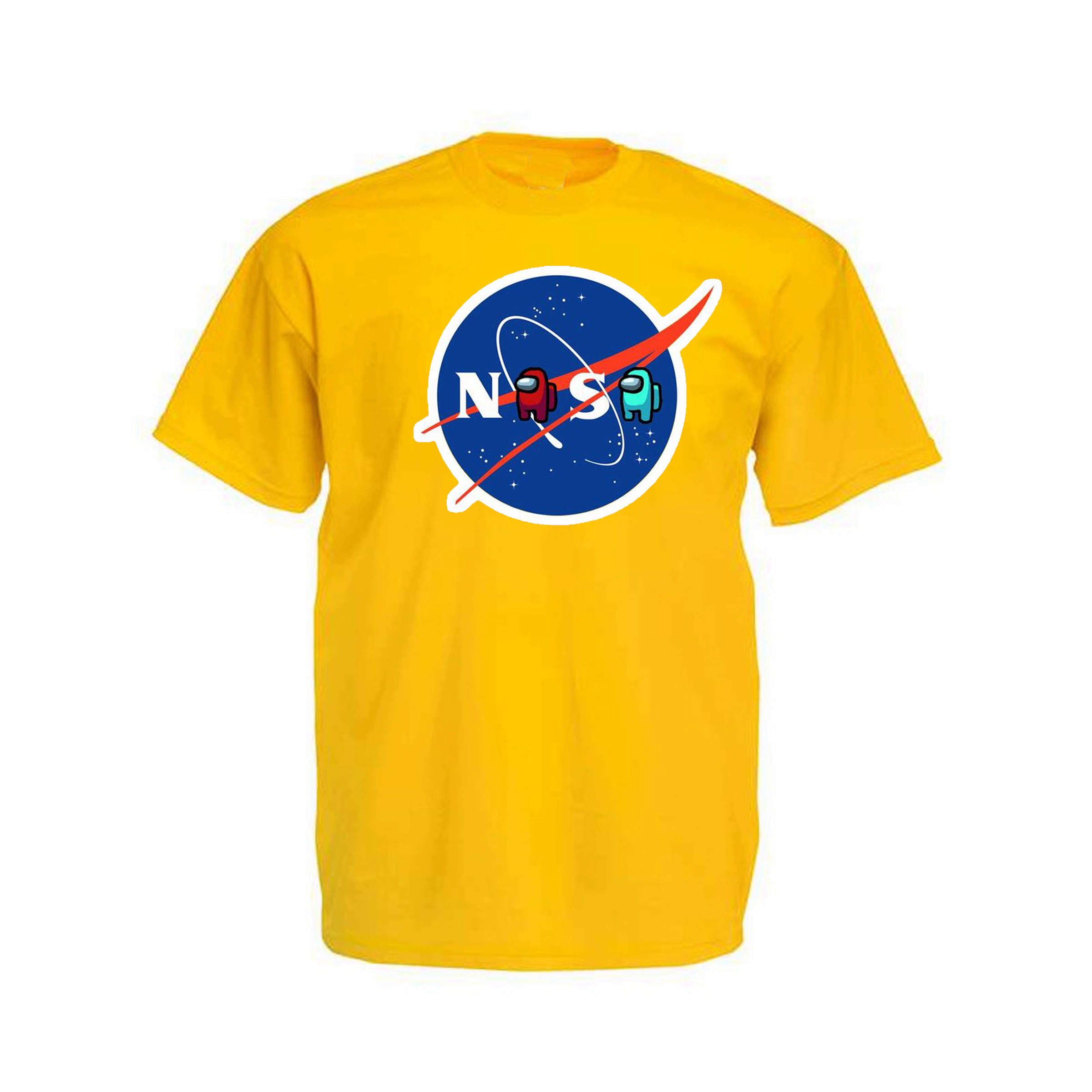 

Футболка мужская ArtSvet Амонг АС Наса (Among US NASA) Желтый XL MFNAAART