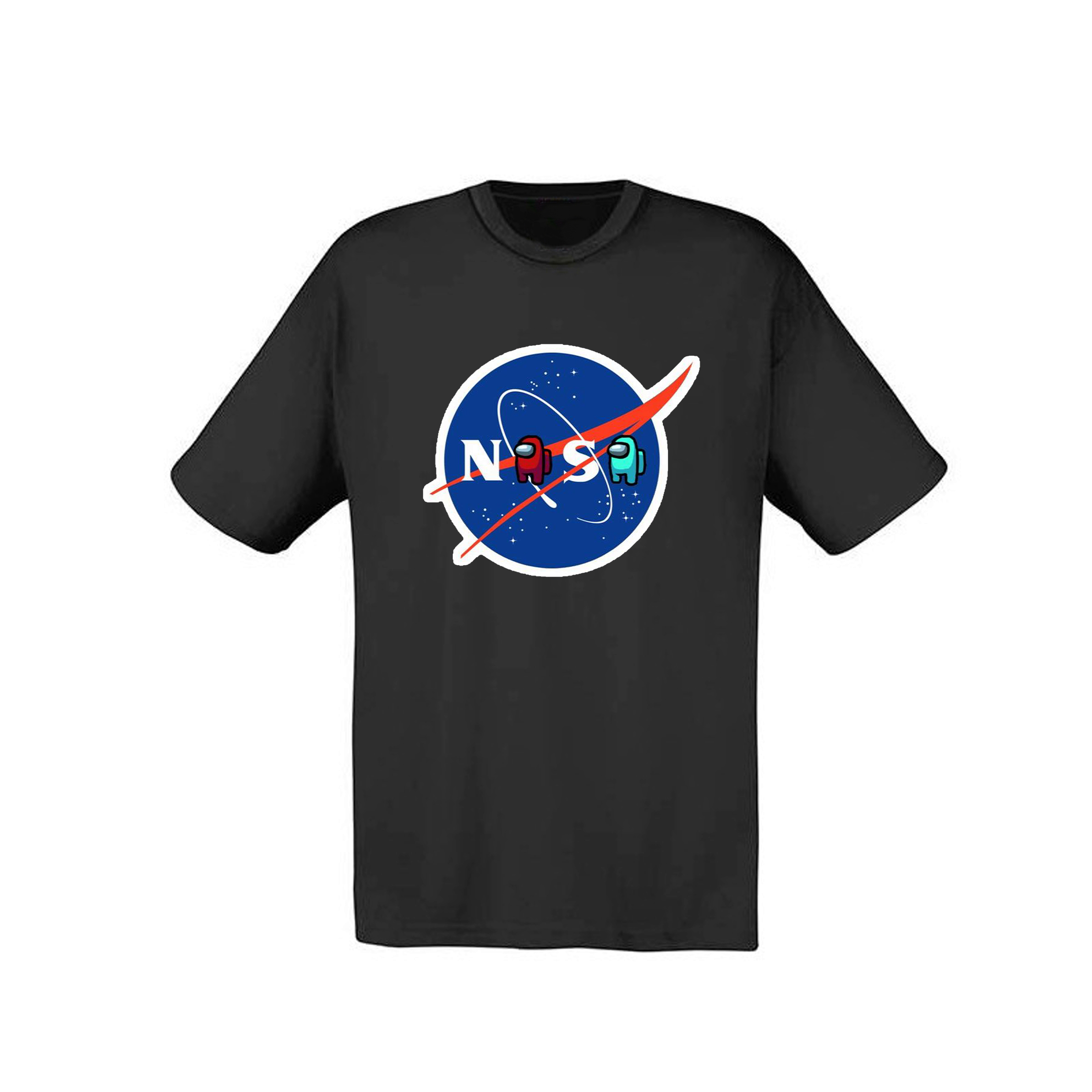 

Футболка мужская ArtSvet Амонг АС Наса (Among US NASA) Черный 2XL MFNAAART