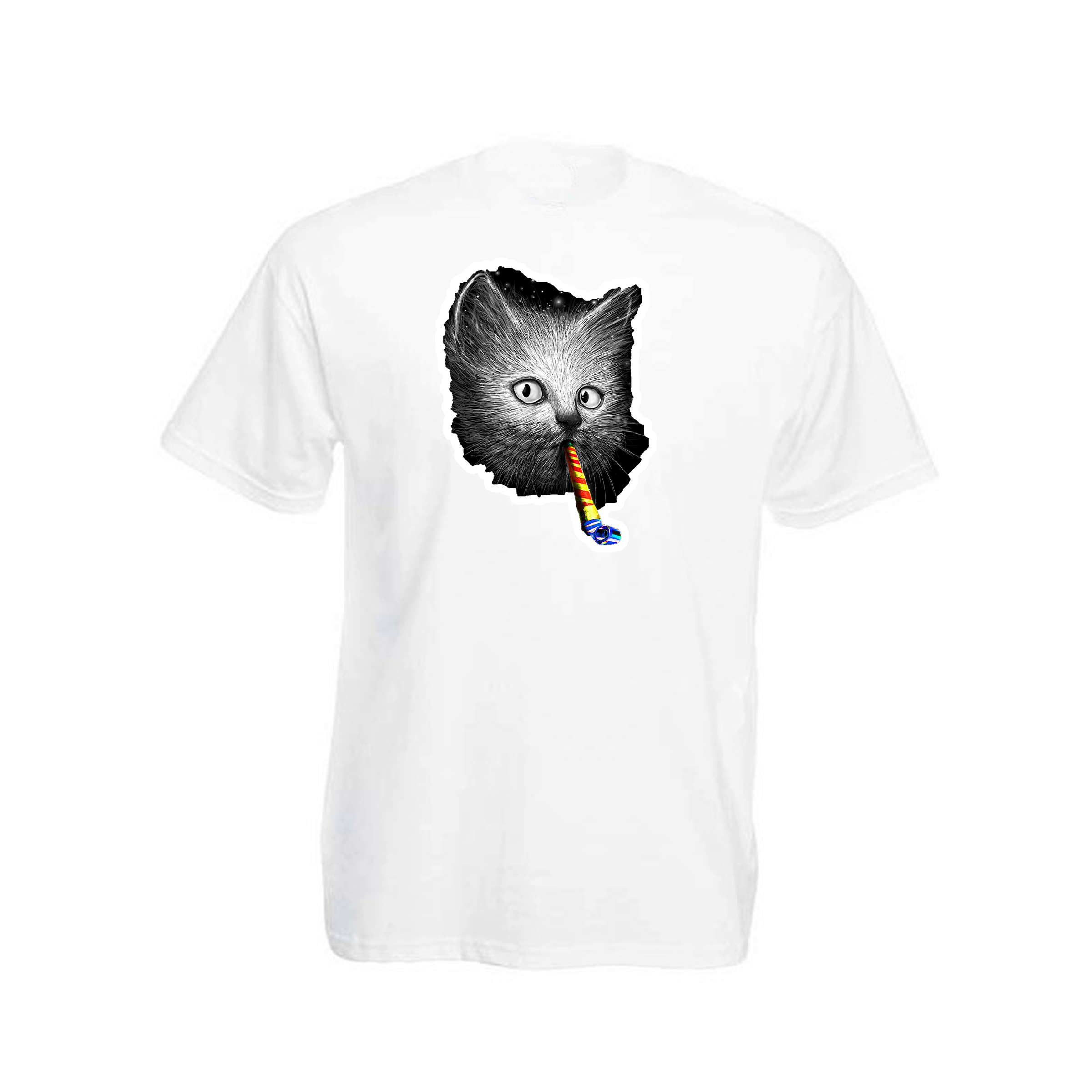 

Футболка мужская ArtSvet Кот (Cat) Белый M MFSSAART