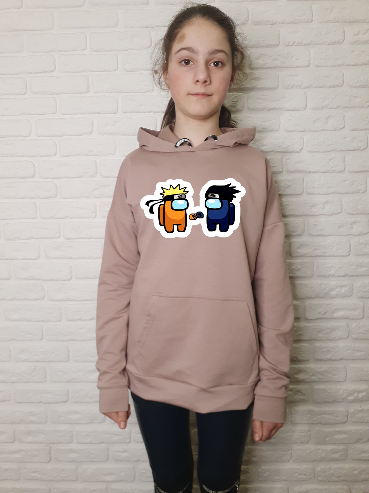 

Худи для девочек ArtSvet Naruto anime (Наруто) Бежевый 140 см N1RCTKF
