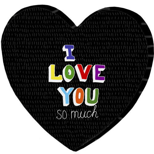 

Подушка сердце 3D Presentville I love you so much 40х40х7,5 см