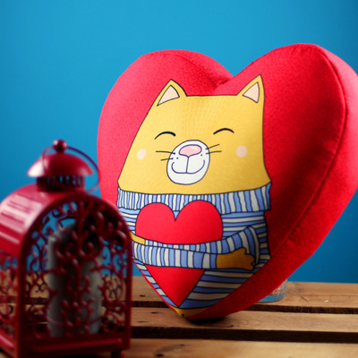 

Подушка сердце 3D Presentville Ти – моя найголовніша пригода! 40х40х7,5 см