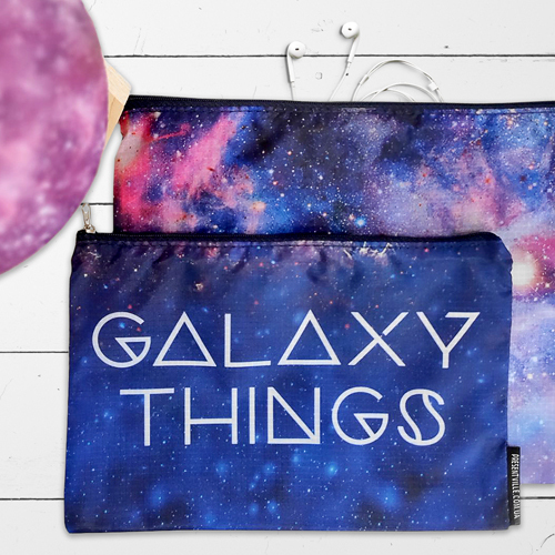 

Косметички Double Presentville Galaxy things (2 шт)