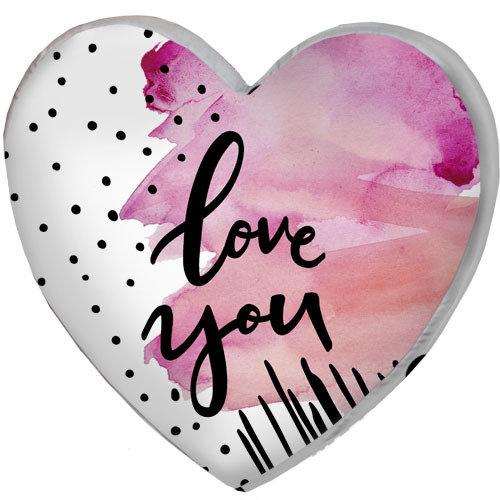 

Подушка сердце 3D Presentville Love you 40х40х7,5 см