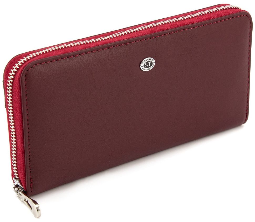 

Женский кошелек ST Leather ST201 Dark Blue NEW