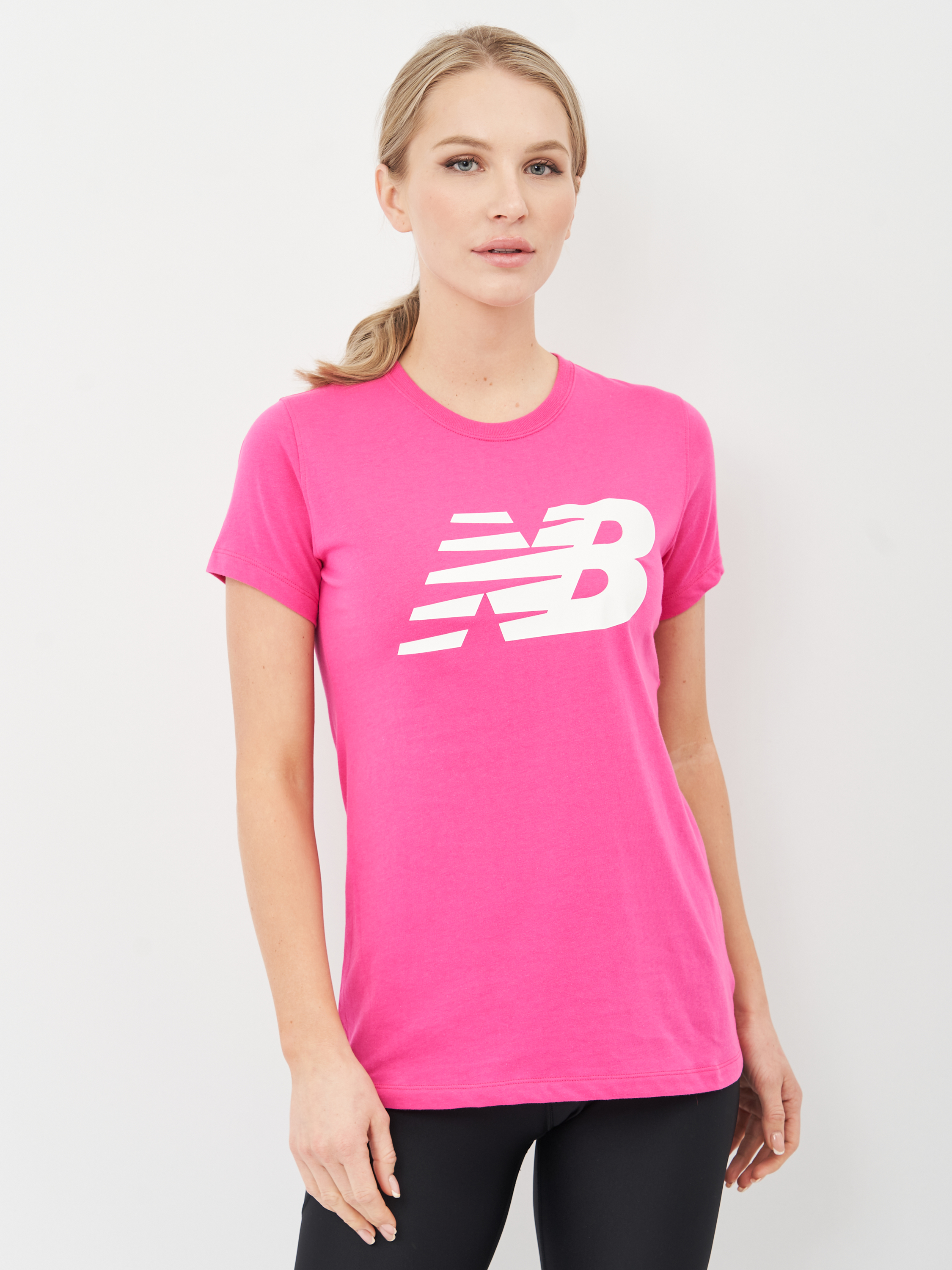 

Футболка New Balance Classic Flying Gr WT03816EPK XS Розовая