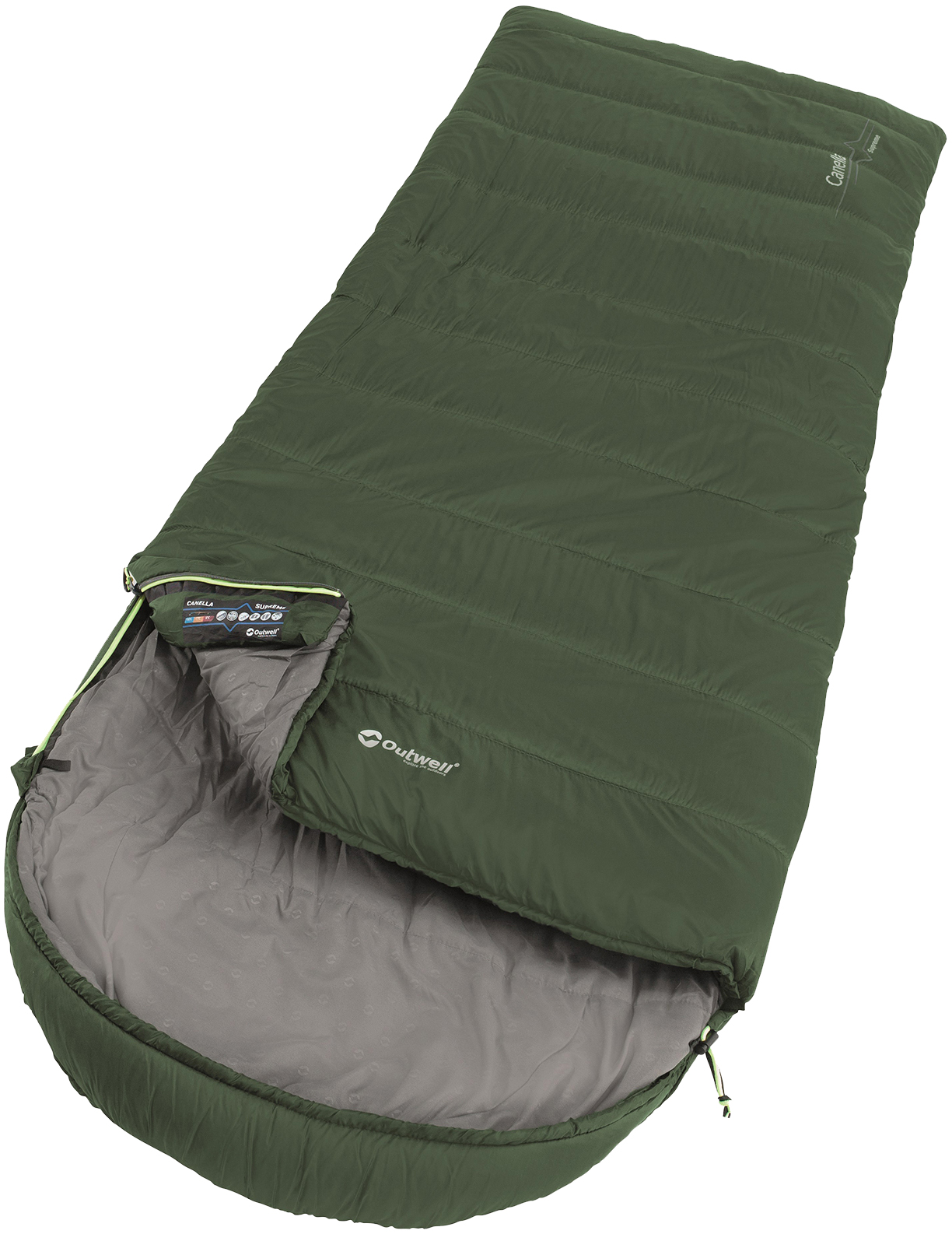 

Спальный мешок Outwell Canella Supreme Left -1°C Forest Green (230359)