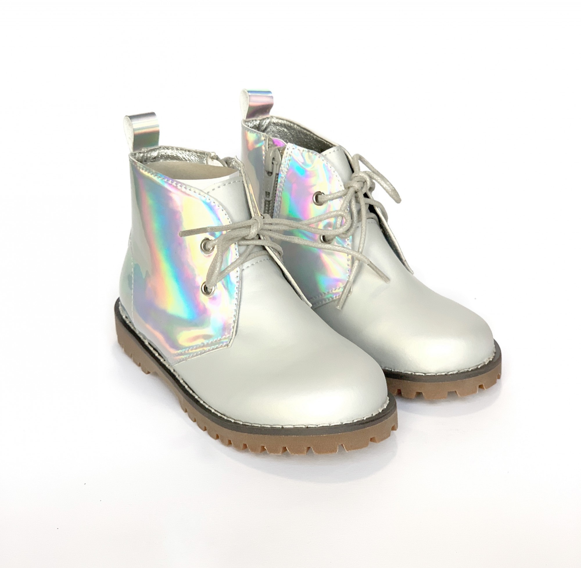 

Ботинки EVIE shoes Pippa Neon 32 Светло-серые (125-9K 32)