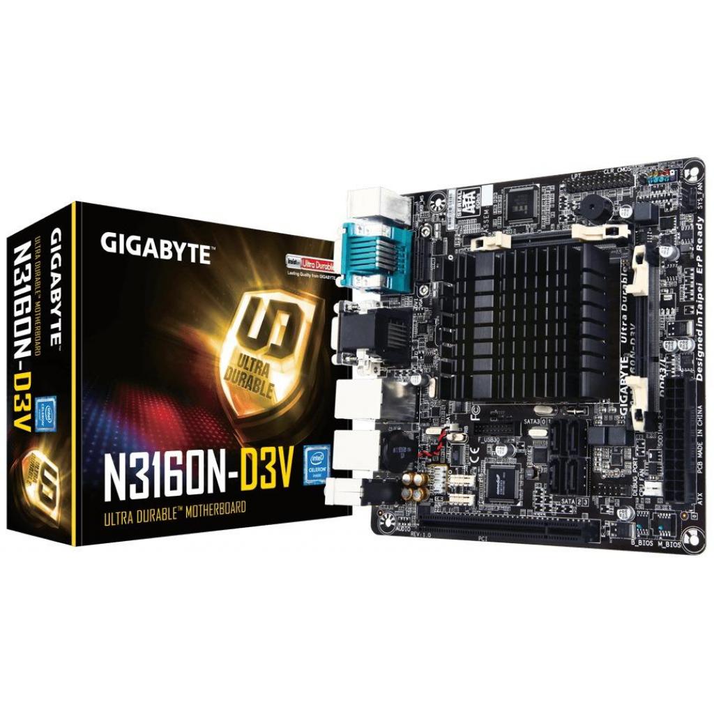

Материнська плата GIGABYTE GA-N3160N-D3V