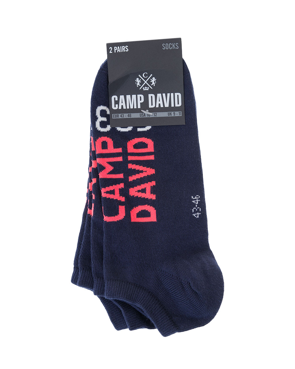 

Шкарпетки чоловічі CAMP DAVID (2001-8770- thunder blue/20) Синій 39-42