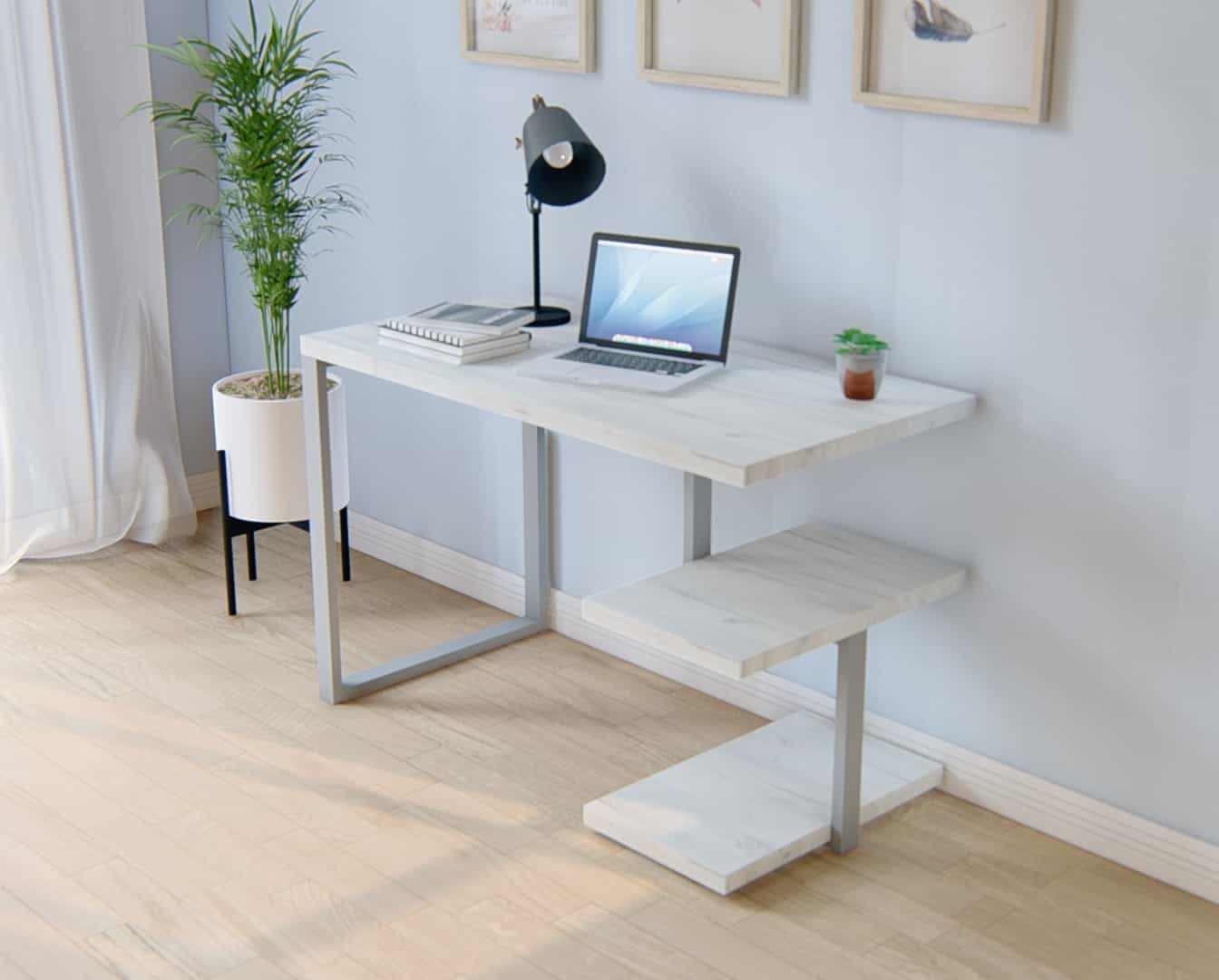

Компьютерный стол Mister Loft Amsterdam Kraft 6013075
