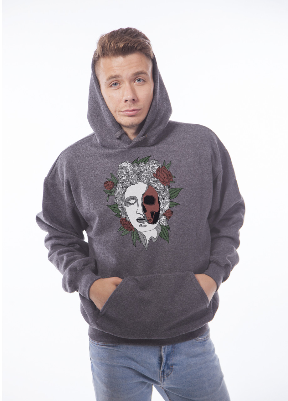 

Толстовка тёмно серая LOYS "Women Rose" XXL