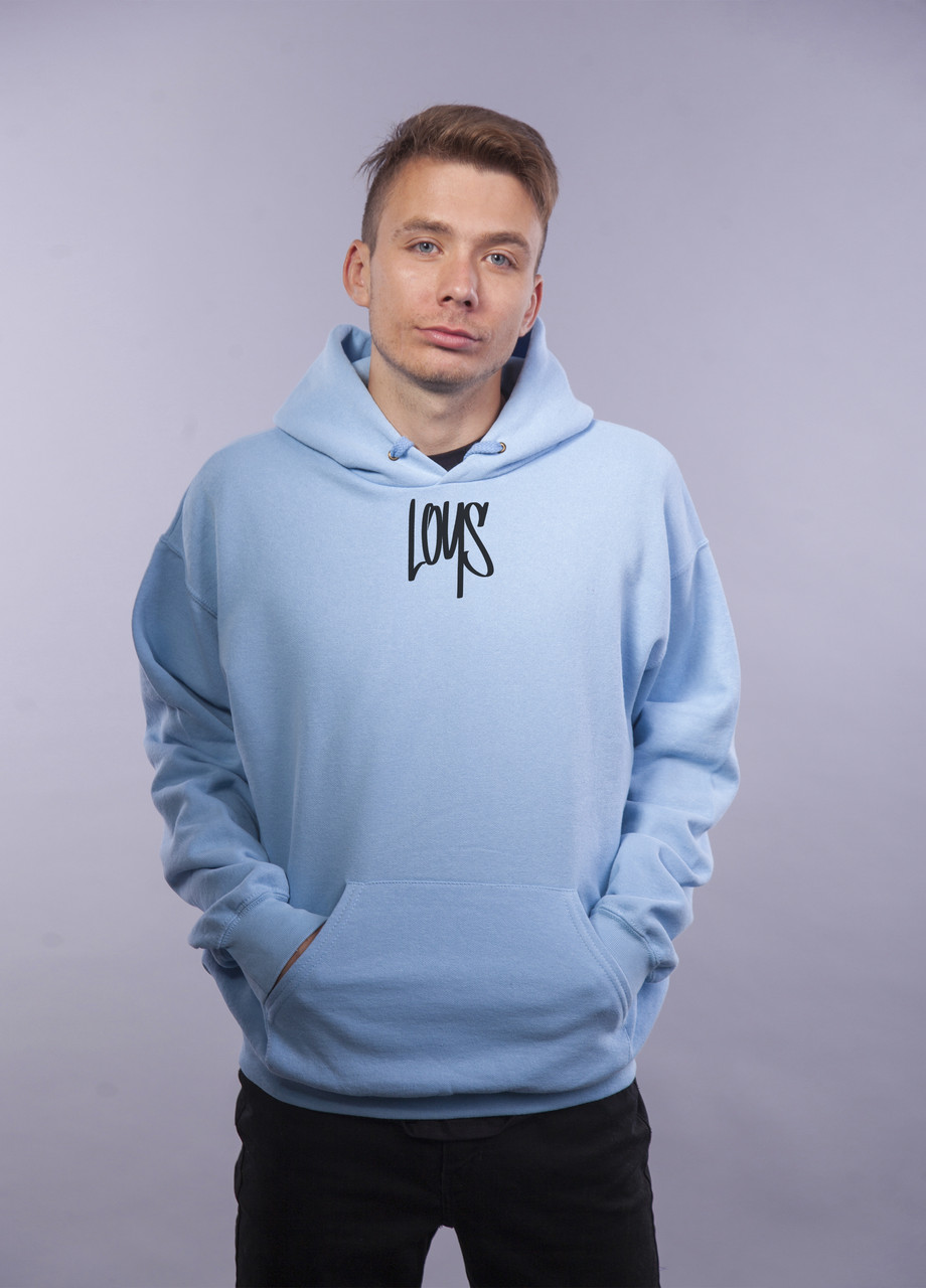 

Толстовка Голубая LOYS "Tegs" XXL