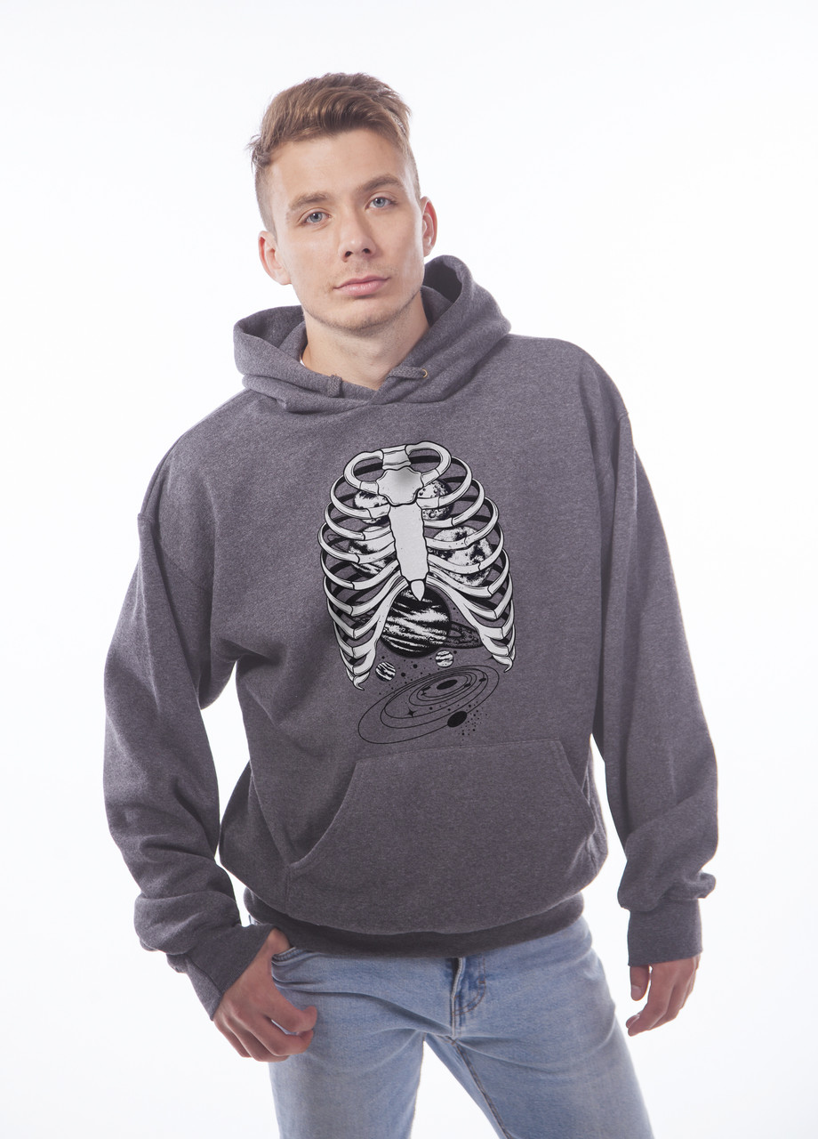 

Толстовка тёмно серая LOYS "edge" XXL