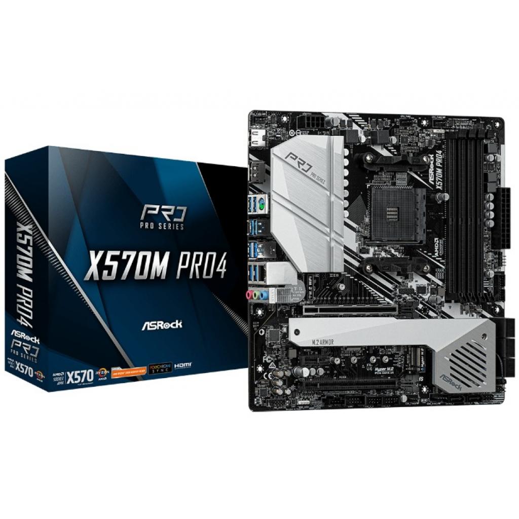 

Материнська плата ASRock X570M PRO4