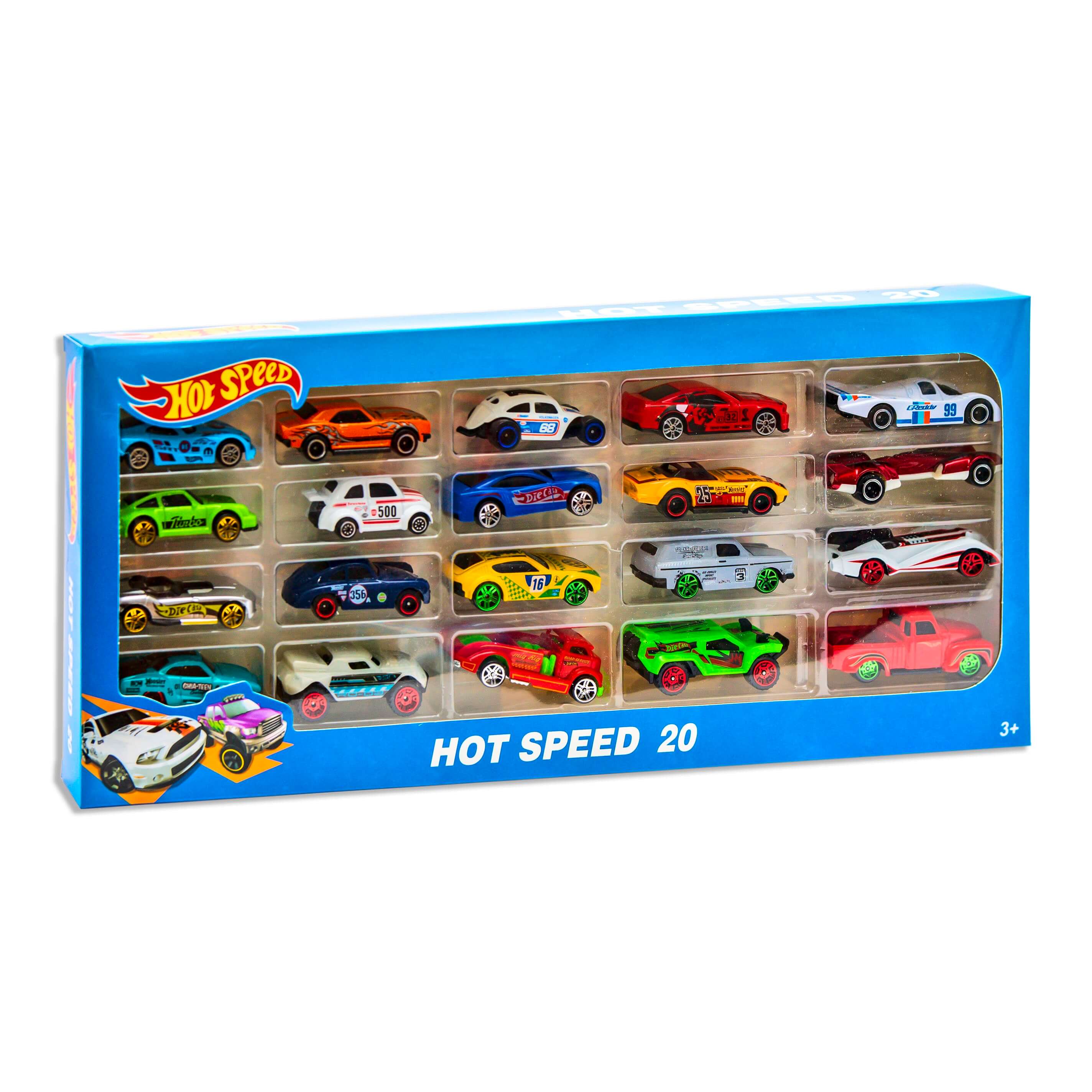 

Машинки A-Toys металеві 20 штук (1605-7)