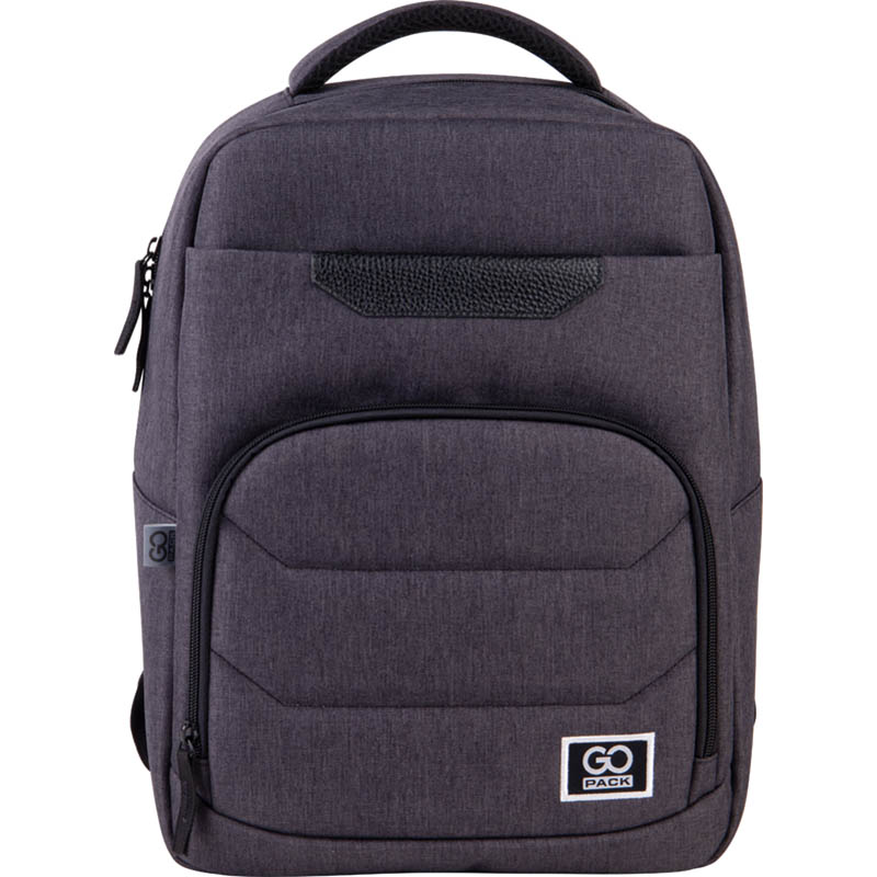 

Рюкзак для города GoPack Сity унисекс 41x29x12 15 л серый (GO21-144M-2)