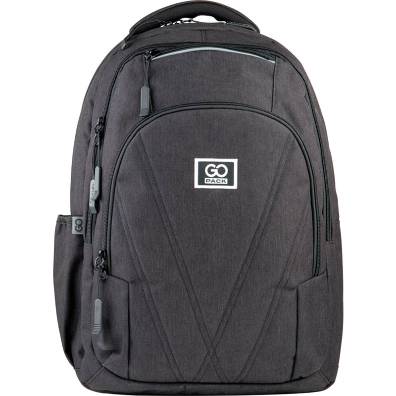 

Рюкзак для города GoPack Сity унисекс 45.5x32x12.5 22 л черный (GO21-171L-1)