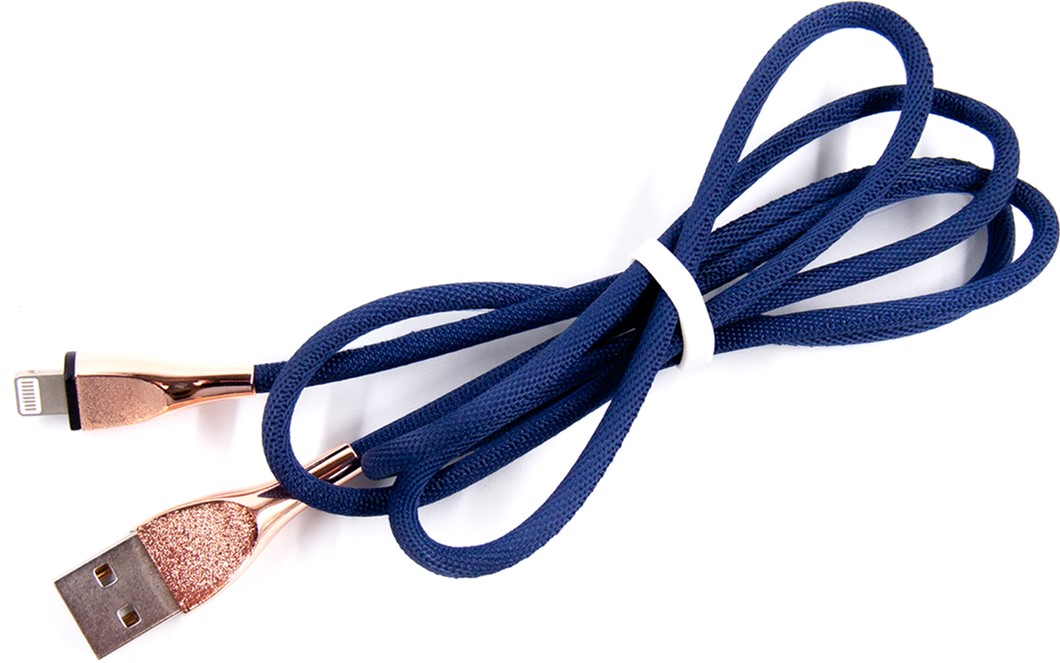 

Кабель Dengos USB - Lightning 1 м Blue (NTK-L-SET-DBLUE)