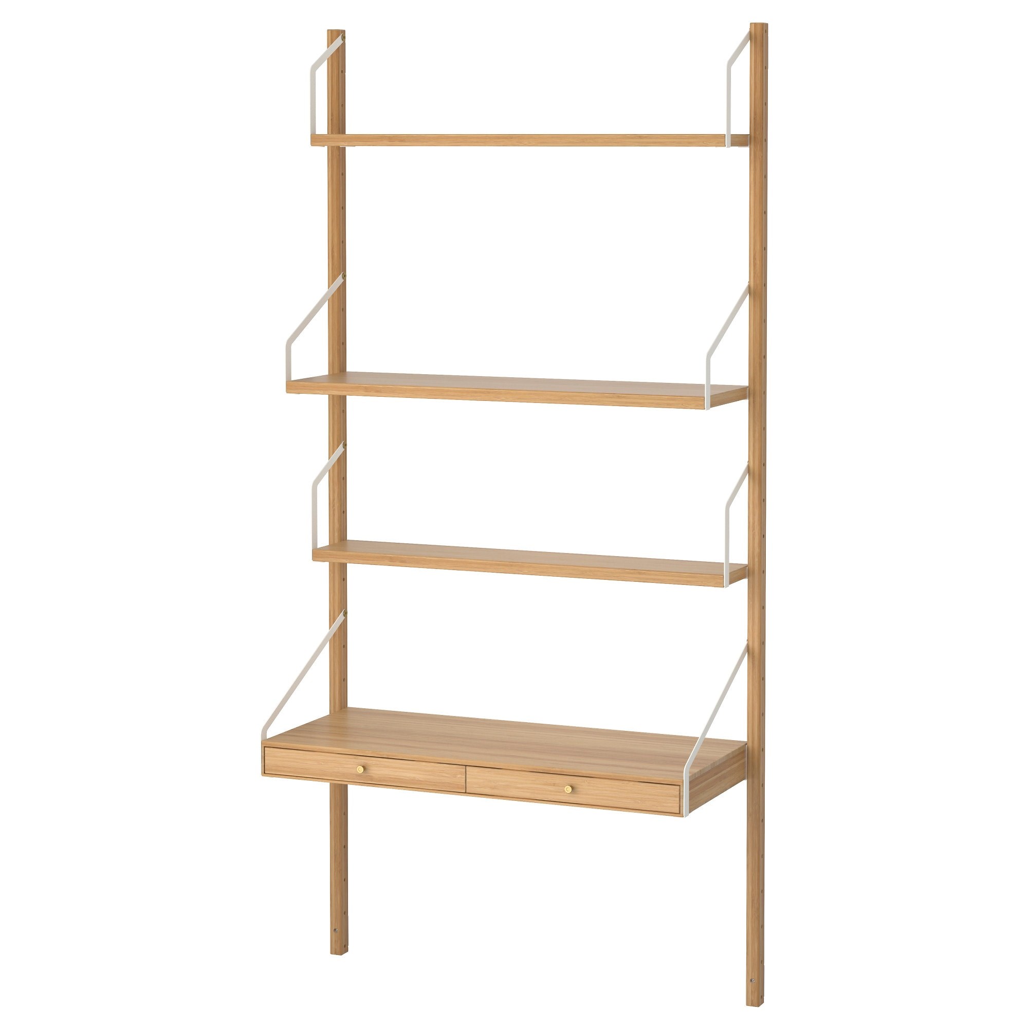 

Настінний стіл IKEA SVALNAS 86х35х176 см бамбук (091.844.48)