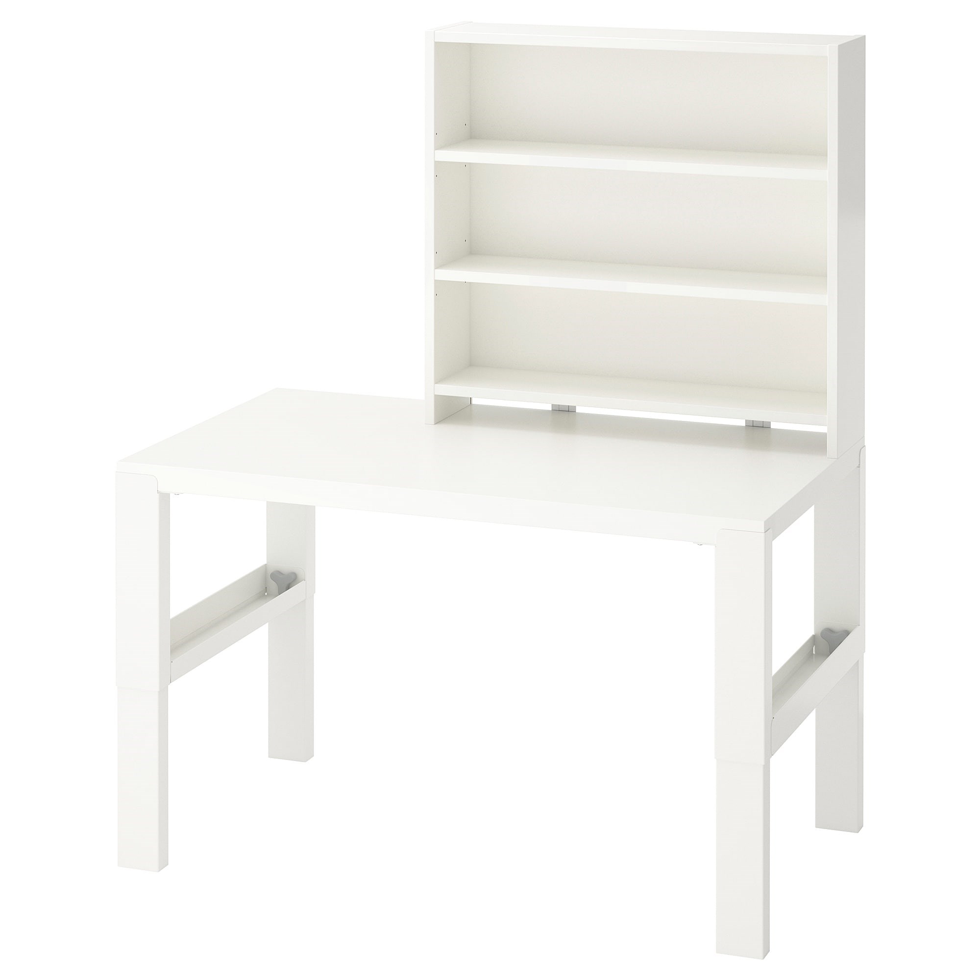 

Письмовий стіл з поличкою IKEA PAHL 96х58 см білий (691.289.92)