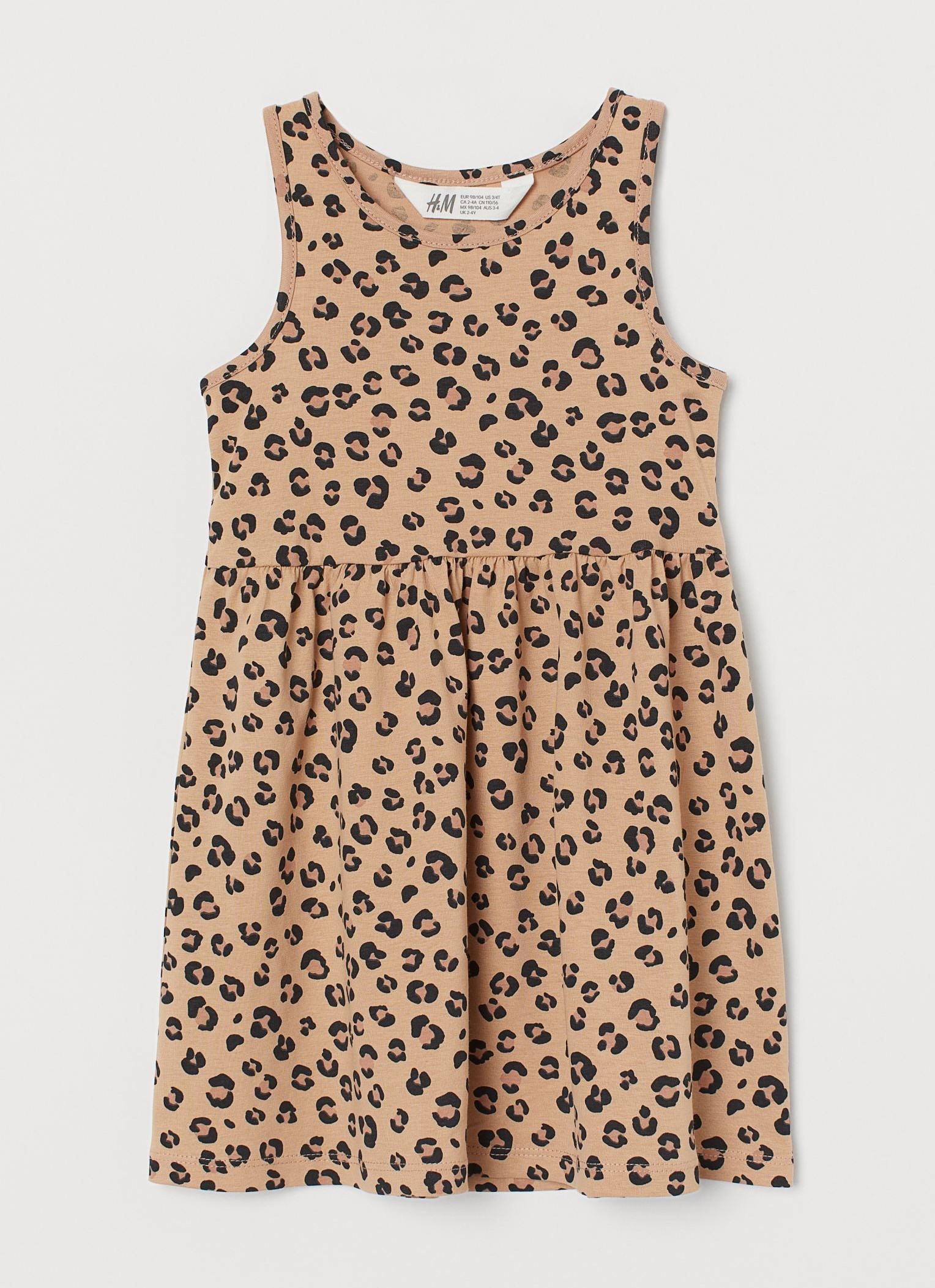

Сарафан H&M леопардовый коричневый 92