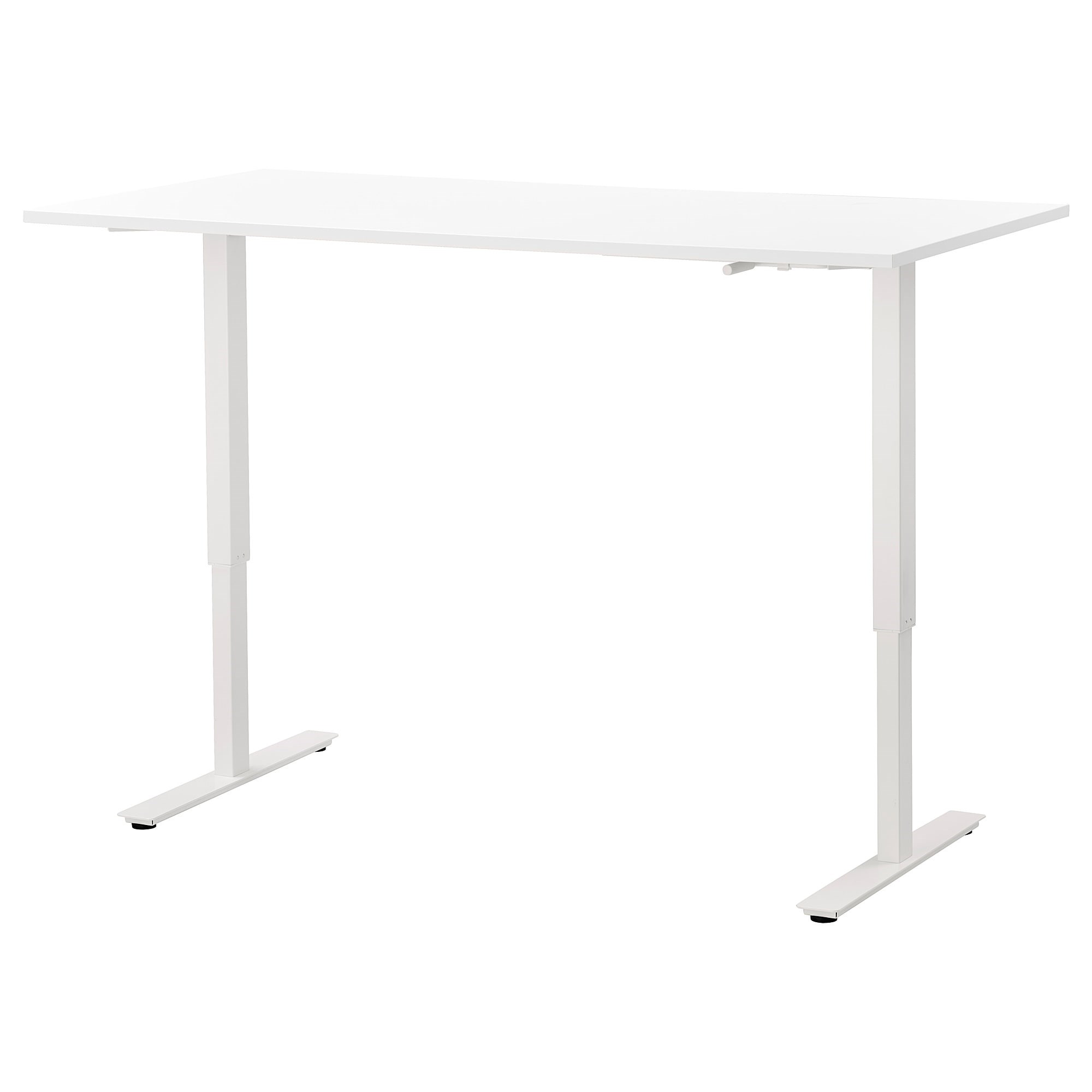 

Робочий стіл з регулюванням висоти IKEA SKARSTA 160х80 см білий (893.248.12)