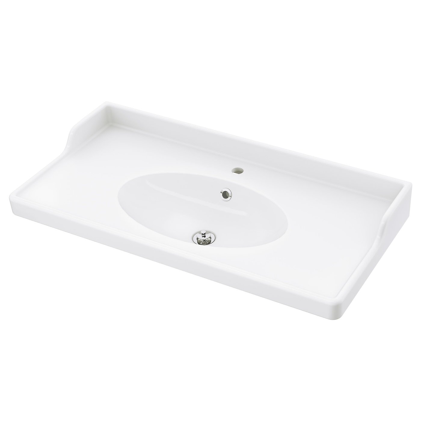 

Одинарна раковина IKEA RATTVIKEN 102x49x6 см (702.165.77)
