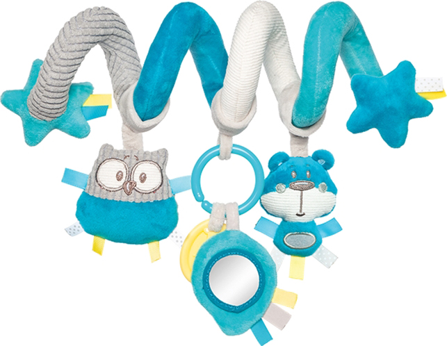 

Іграшка Canpol Babies Pastel Friends м'яка спіраль Бірюзова (68/064_tur)