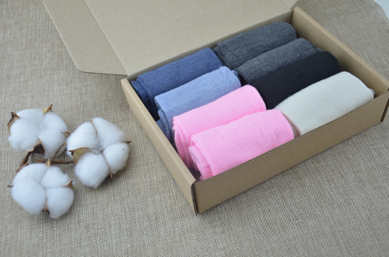 

Набор женских носков mix 8 пар 36-41 размер разноцветные