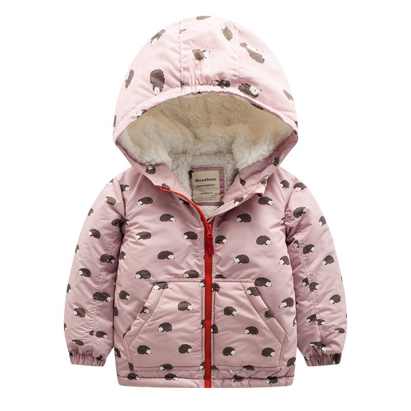 

Куртка для девочки Ежики Meanbear (134 / 130/140) (46559)