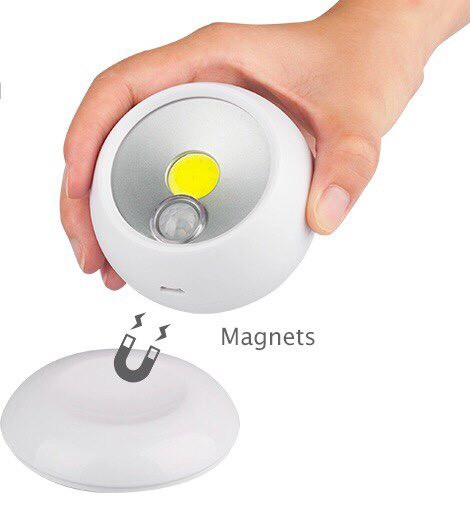 

LED фонарь с датчиком движения на магните от USB (050918)